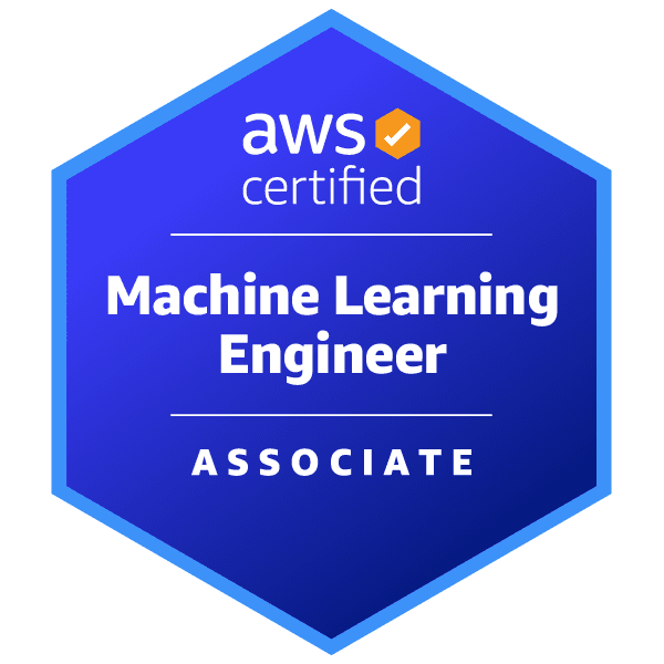 AWS Certified MLA badge